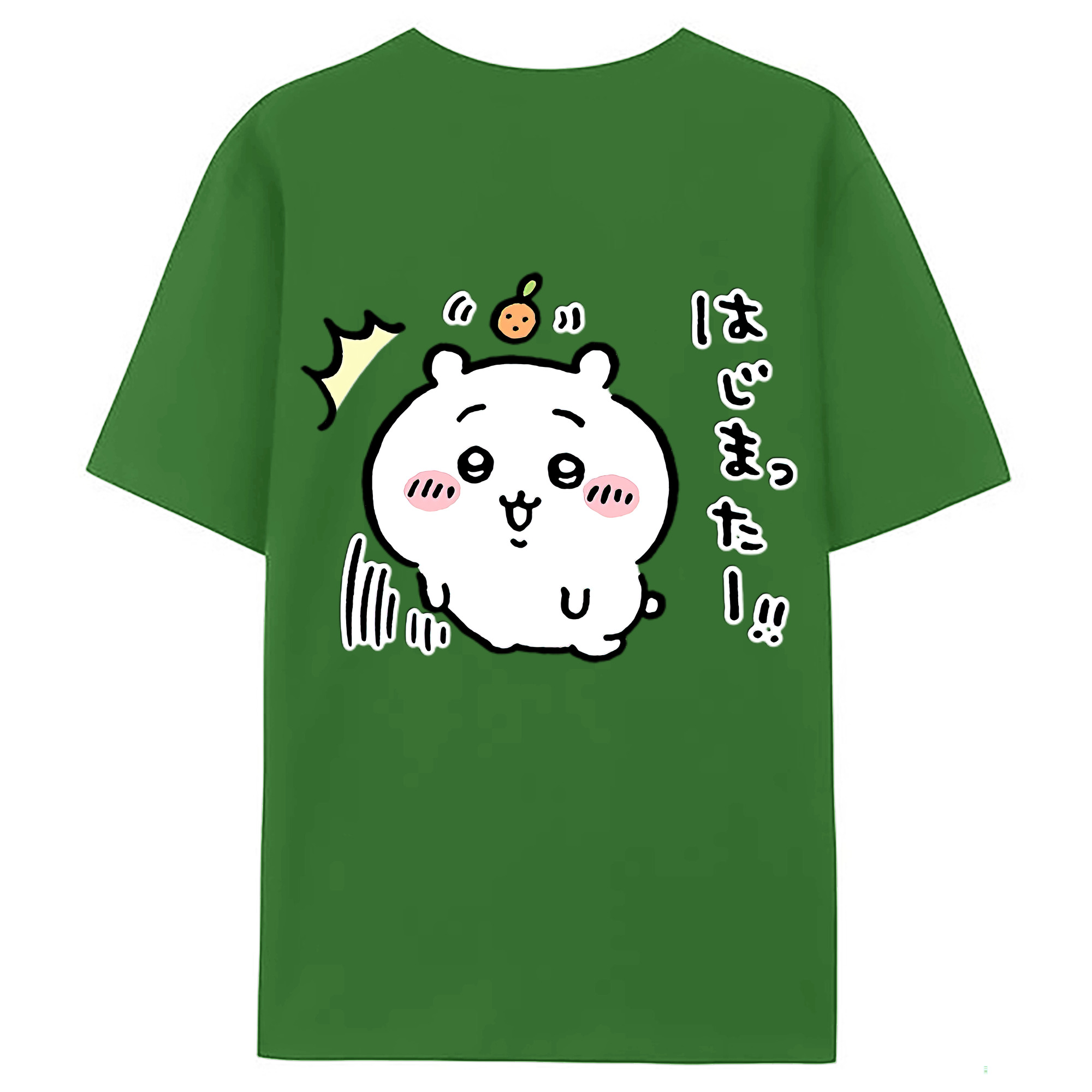 （画像用） ちいかわ ちいかわ Chii-kawa chiikawa レディース半袖Tシャツ(バックプリント)